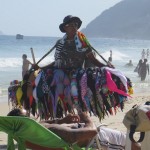 Marchand de bikinis à Rio de Janeiro
