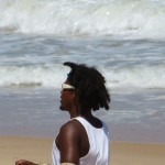 Beau brésilien sur la plage